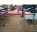 Q Stand Rental -  Stainless Steel With Red Belt 